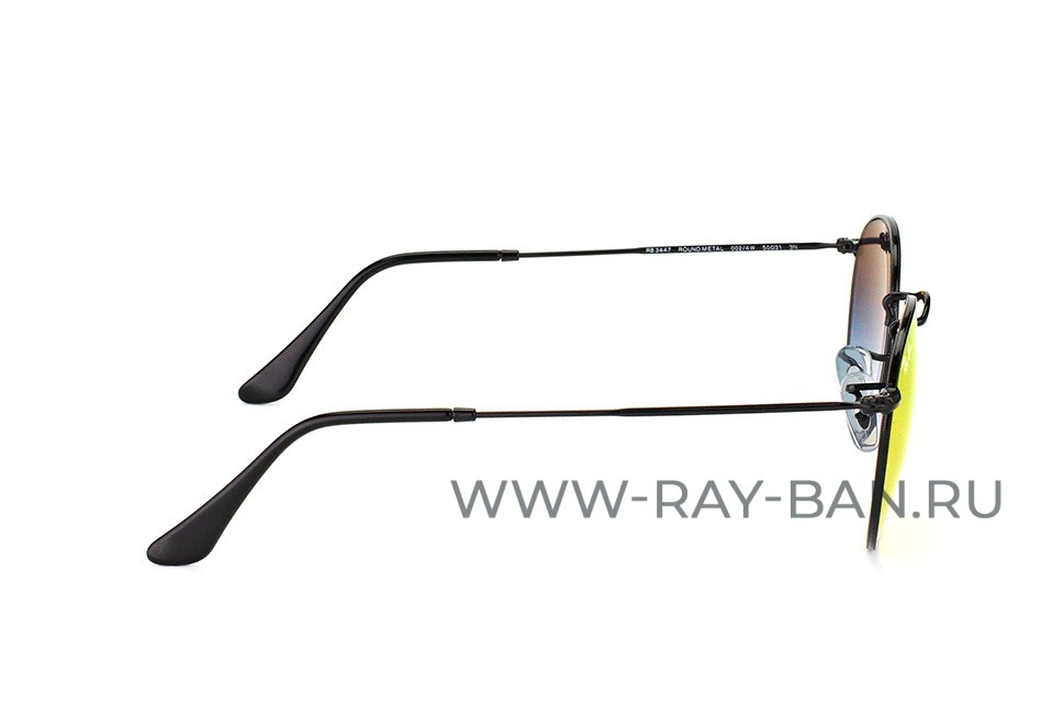 Ray Ban Round Metal Flash Lenses RB3447 002/4W